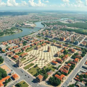 Primeira capital planejada do Brasil, Teresina completa 174 anos; conheça projeto urbano em formato de ‘tabuleiro de xadrez’ Teresina planejamento urbano