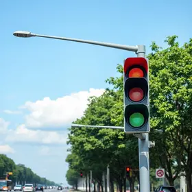 Semáforos inteligentes que usam IA entram em fase de testes em avenida de Teresina semáforos inteligentes