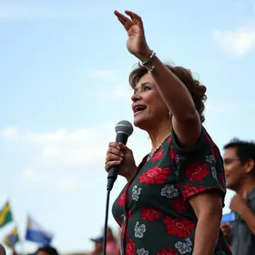 LULA EM TERESINA (PI) retransmissão da Tv PT